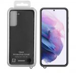 ΘΗΚΗ SAMSUNG S21 PLUS 5G G996 CLEAR PROTECTIVE COVER EF-GG996CBEGWW BLACK PACKING OR
