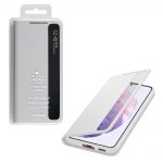 ΘΗΚΗ SAMSUNG S21 5G G991 CLEAR VIEW COVER EF-ZG991CJEGEE LIGHT GREY PACKING OR