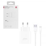 TRAVEL HUAWEI CP404B HW-100225E00 SUPER CHARGE USB 10V/22.5W 2.25A 9V/2A 5V/2A+TYPE C WHITE PACKING OR