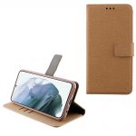 VOLTE-TEL ΘΗΚΗ SAMSUNG S21 5G G991 6.2" ALLURE MAGNET BOOK STAND CLIP GOLD