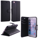 VOLTE-TEL ΘΗΚΗ IPHONE 6S/6 4.7" LINE LEATHER-TPU BOOK STAND BLACK