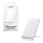 WIRELESS CHARGER STAND WITH LED SAMSUNG EP-N3300TWEGEU 9W 9V/1.67A TYPE C + TRAVEL 15W WHITE PACK OR