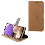 VOLTE-TEL ΘΗΚΗ SAMSUNG A32 5G A326 6.5" ALLURE MAGNET BOOK STAND CLIP GOLD