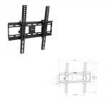 BRACKET ΒΑΣΗ ΤΗΛΕΟΡΑΣΗΣ TV 32"-55" LCD4040 MAX VESA 400X400 45 KG ΚΛΙΣΗ ± 15 ΜΟΙΡΕΣ