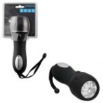 GRUNDIG ΦΑΚΟΣ ΧΕΙΡΟΣ ΜΠΑΤΑΡΙΑΣ SIZE D X 2  5 LED ΛΑΣΤΙΧΕΝΙΟΣ ΜΑΥΡΟΣ