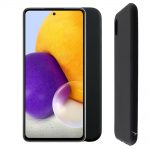 VOLTE-TEL ΘΗΚΗ SAMSUNG A72 A725/A726 6.7" SILICON TPU CAMERA GUARD BLACK
