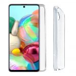 VOLTE-TEL ΘΗΚΗ SAMSUNG A71 A715 6.7" SLIMCOLOR AIR TPU CAMERA GUARD ΔΙΑΦΑΝΗ