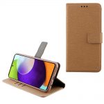 VOLTE-TEL ΘΗΚΗ SAMSUNG A52S/A52 A525/A526/A528 6.5" ALLURE MAGNET BOOK STAND CLIP GOLD