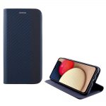 IDOL 1991 ΘΗΚΗ SAMSUNG A02s A025 6.5" ELITE ANTI-RFID BOOK STAND BLUE