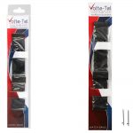 VOLTE-TEL ΛΟΥΡΑΚΙ ΡΟΛΟΓΙΟΥ ΜΕΤΑΛΛΙΚΟ UNIVERSAL 22mm MILAN BLACK