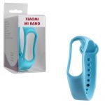 VOLTE-TEL ΛΟΥΡΑΚΙ ΡΟΛΟΓΙΟΥ ΣΙΛΙΚΟΝΗΣ XIAOMI MI BAND 4/MI BAND 3 CYAN