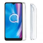 VOLTE-TEL ΘΗΚΗ ALCATEL 1S 2021 6025D 6.52" SLIMCOLOR AIR TPU CAMERA GUARD ΔΙΑΦΑΝΗ