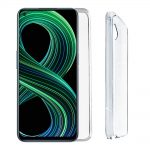 VOLTE-TEL ΘΗΚΗ REALME 8 5G 6.5" SLIMCOLOR AIR TPU CAMERA GUARD ΔΙΑΦΑΝΗ