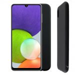 VOLTE-TEL ΘΗΚΗ SAMSUNG A22 4G A225 6.4" SILICON TPU FULL CAMERA PROTECTION BLACK