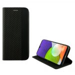 IDOL 1991 ΘΗΚΗ SAMSUNG A22 4G A225 6.4" ELITE ANTI-RFID BOOK STAND BLACK