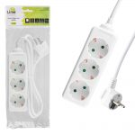 LIME ΠΟΛΥΠΡΙΖΟ 3 ΣΟΥΚΟ LS-3W 16A ΜΕ ΠΑΙΔΙΚΗ ΠΡΟΣΤΑΣΙΑ (3x1.0mm) 1.0m ΑΣΠΡΟ