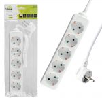 LIME ΠΟΛΥΠΡΙΖΟ 5 ΣΟΥΚΟ LS-5W 16A ΜΕ ΠΑΙΔΙΚΗ ΠΡΟΣΤΑΣΙΑ (3x1.0mm) 1.0m ΑΣΠΡΟ