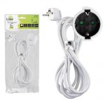 LIME ΚΑΛΩΔΙΟ ΠΡΟΕΚΤΑΣΗΣ (ΜΠΑΛΑΝΤΕΖΑ) LS-EX3 16A ΜΕ ΠΑΙΔΙΚΗ ΠΡΟΣΤΑΣΙΑ (3x1.5mm) 3.0m ΑΣΠΡΟ