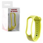 VOLTE-TEL ΛΟΥΡΑΚΙ ΡΟΛΟΓΙΟΥ ΣΙΛΙΚΟΝΗΣ XIAOMI MI BAND 5/MI BAND 6 YELLOW GREEN