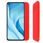 VOLTE-TEL ΘΗΚΗ XIAOMI MI 11 LITE/MI 11 LITE 5G 6.55" SILICON TPU CAMERA GUARD RED