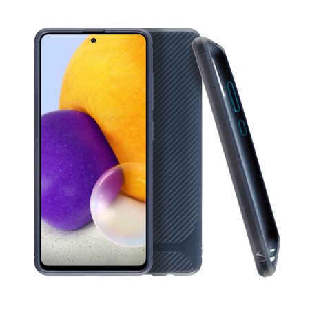 VOLTE-TEL ΘΗΚΗ SAMSUNG A72 A725/A726 6.7" CARBON RUGGED CAMERA PROTECTIVE BLUE