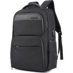 ARCTIC HUNTER τσάντα πλάτης B00113C-BK με θήκη laptop 15.6", USB, μαύρη