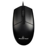 POWERTECH ενσύρματο ποντίκι PT-964, οπτικό, 1000DPI, μαύρο