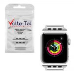VOLTE-TEL ΜΕΝΤΕΣΕΣ-ΑΝΤΑΠΤΟΡΑΣ ΓΙΑ APPLE WATCH 42/44/45/46/49mm/WATCH 2/WATCH 3 22mm SILVER