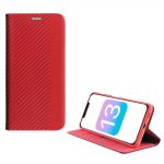 IDOL 1991 ΘΗΚΗ IPHONE 13 MINI 5.4" ELITE ANTI-RFID BOOK STAND RED