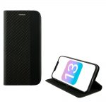 IDOL 1991 ΘΗΚΗ IPHONE 13 6.1" ELITE ANTI-RFID BOOK STAND BLACK