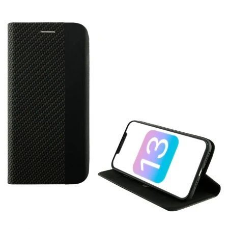 IDOL 1991 ΘΗΚΗ IPHONE 13 PRO MAX 6.7" ELITE ANTI-RFID BOOK STAND BLACK