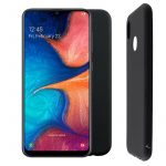 VOLTE-TEL ΘΗΚΗ SAMSUNG A20e 2019 A202 5.8" SILICON TPU CAMERA GUARD BLACK
