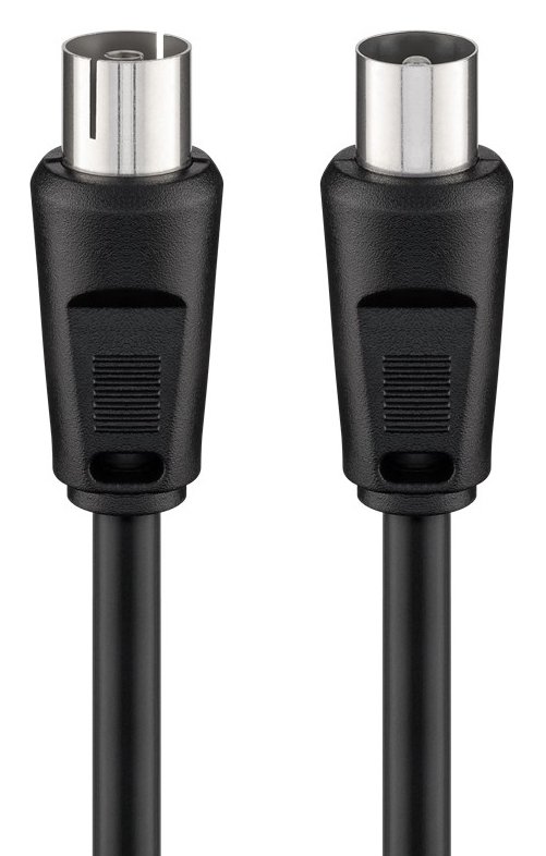 GOOBAY καλώδιο κεραίας αρσενικό σε θηλυκό 50912, <70dB, CCS, 15m, μαύρο