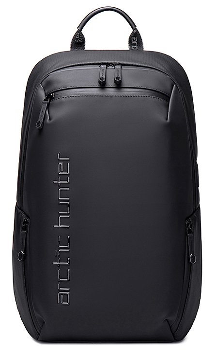 ARCTIC HUNTER τσάντα πλάτης B00423-BK με θήκη laptop 15.6, μαύρη