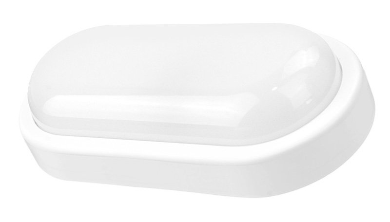 POWERTECH LED φωτιστικό τοίχου EXTL-0004, 10W, 4000k cool white, λευκό