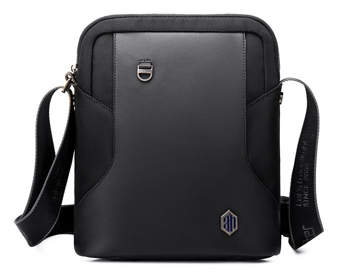 ARCTIC HUNTER τσάντα ώμου K00096-BK, με θήκη tablet 8", 4L, μαύρη