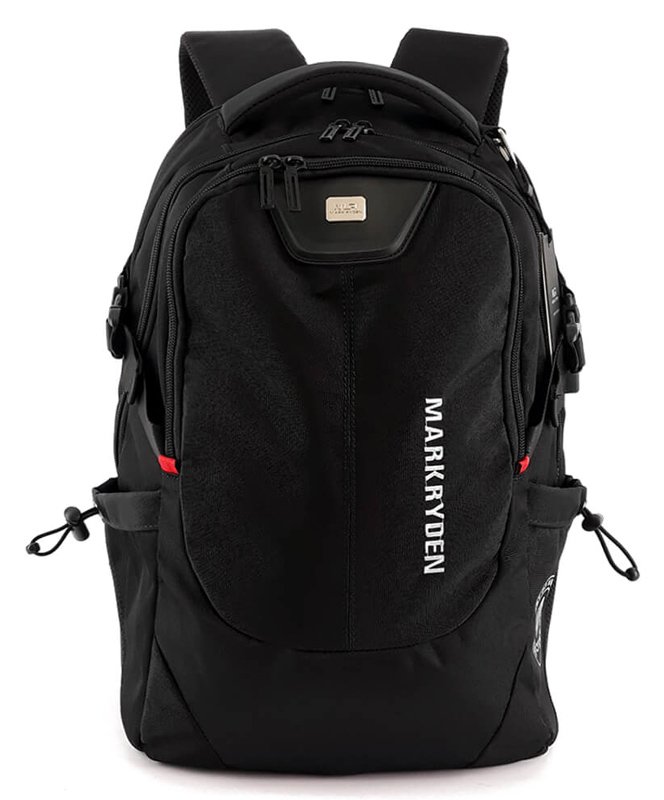 MARK RYDEN τσάντα πλάτης MR5783, με θήκη laptop 15.6", 22L, μαύρη