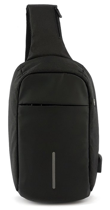MARK RYDEN τσάντα crossbody MR5898, θήκη tablet 9.7", αδιάβροχη, μαύρη