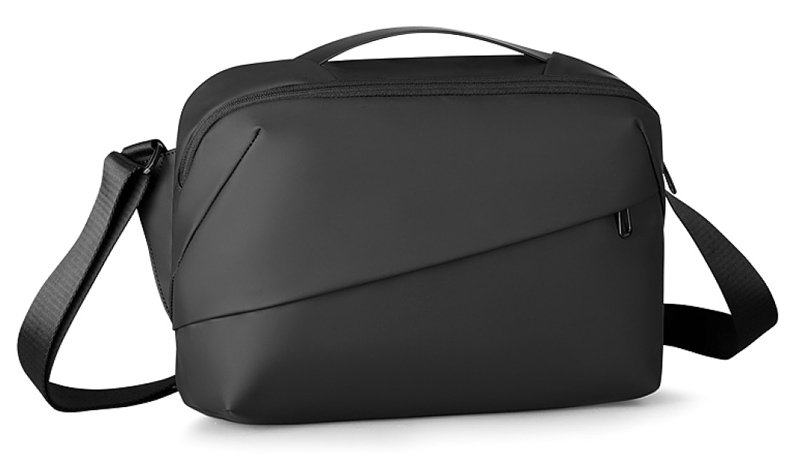 MARK RYDEN τσάντα ώμου MR8555, με θήκη tablet 12.9", 7L, μαύρη