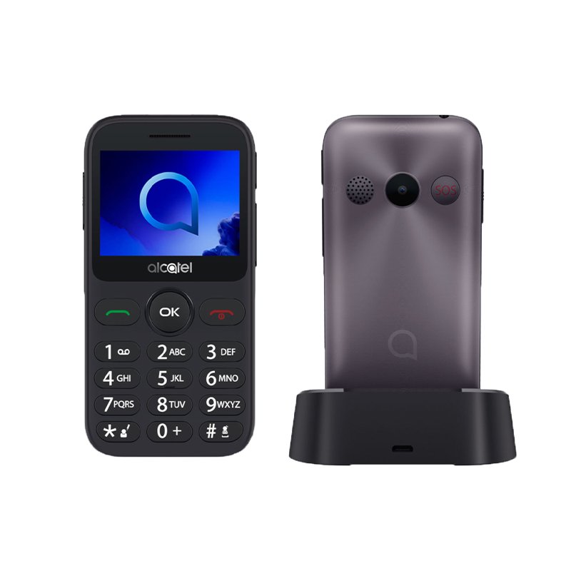 ΚΙΝΗΤΟ ΜΕ ΠΛΗΚΤΡΑ ALCATEL OT 2019G 2.4" 2G 16ΜΒ/8MB METALLIC GREY EU