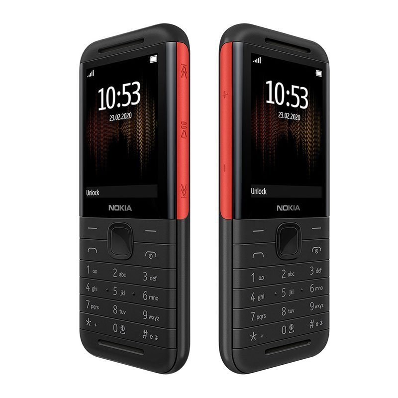 ΚΙΝΗΤΟ ΜΕ ΠΛΗΚΤΡΑ NOKIA 5310 2020 2.4" DUAL SIM 2G 16MB/8MB (TA-1212) BLACK-RED GR