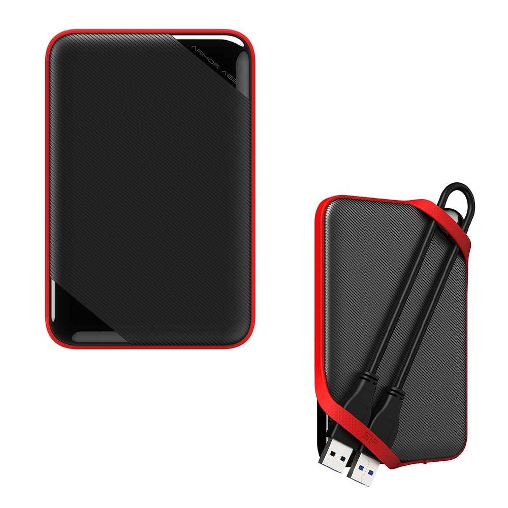 SILICON POWER HDD 1TB ΦΟΡΗΤΟΣ ΣΚΛΗΡΟΣ ΔΙΣΚΟΣ USB 3.2 GEN 1 IPX4 ARMOR A62 MIL-STD 810G BLACK