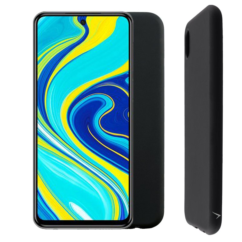 VOLTE-TEL ΘΗΚΗ XIAOMI REDMI NOTE 9S/NOTE 9 PRO/NOTE 9 PRO MAX 6.67" SILICON TPU CAMERA GUARD BLACK