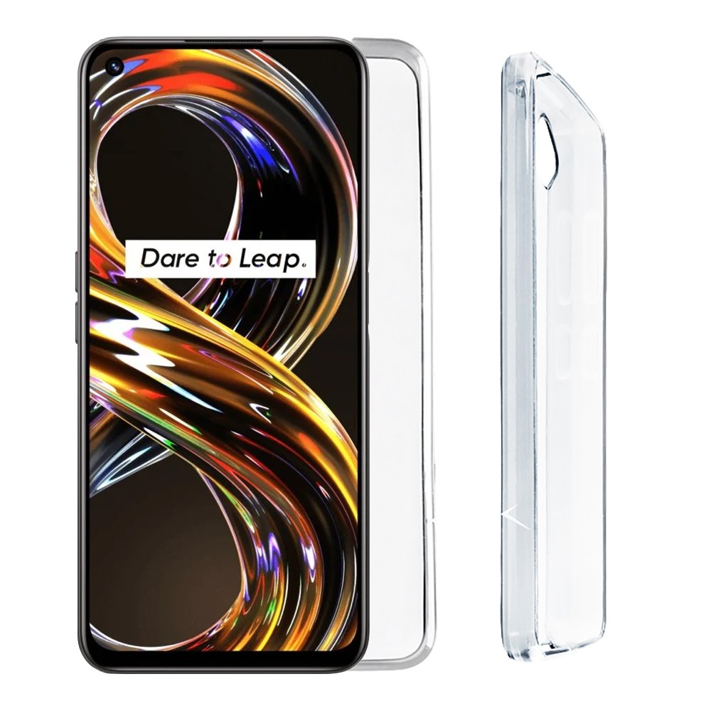 VOLTE-TEL ΘΗΚΗ REALME 8i 6.5" SLIMCOLOR AIR TPU CAMERA GUARD ΔΙΑΦΑΝΗ