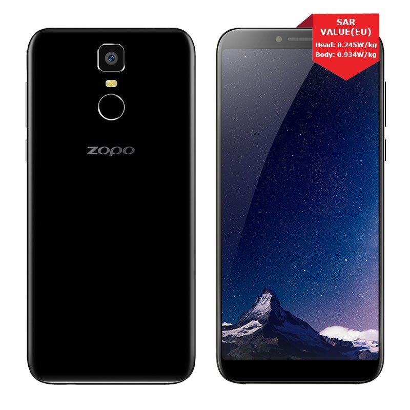 ΚΙΝΗΤΟ ZOPO FLASH X2 ZP1795 5.99" DUAL SIM 4G 16GB/2GB BLACK VGR + SCREEN PROTECTOR + HANDS FREE