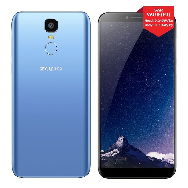 ΚΙΝΗΤΟ ZOPO FLASH X2 ZP1795 4G 5.99" DUAL SIM 2GB/16GB BLUE VGR + SCREEN PROTECTOR + HANDS FREE