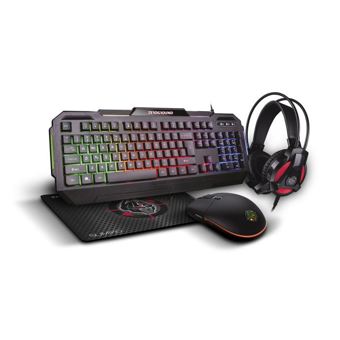Gaming Set 4 in1 Zeroground KB-1900GUHMS SUMIKO