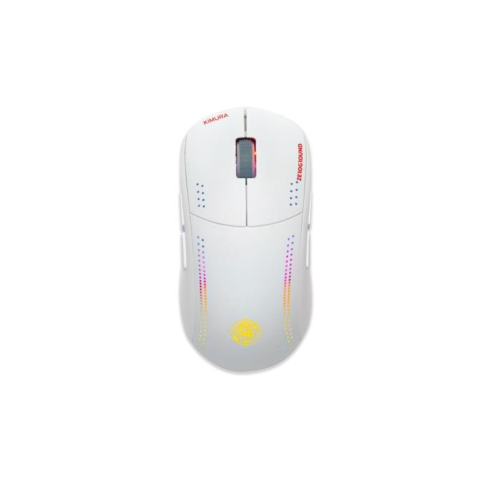 Mouse Wired/Wireless Zeroground RGB MS-4300WG KIMURA v3.0 White