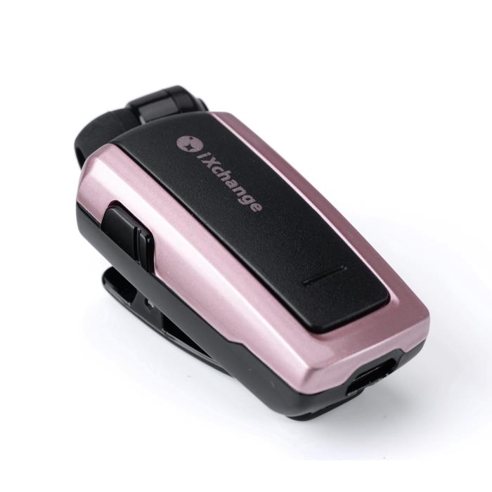 Retractable BT Mini Headset UA25 Rose Gold iXchange