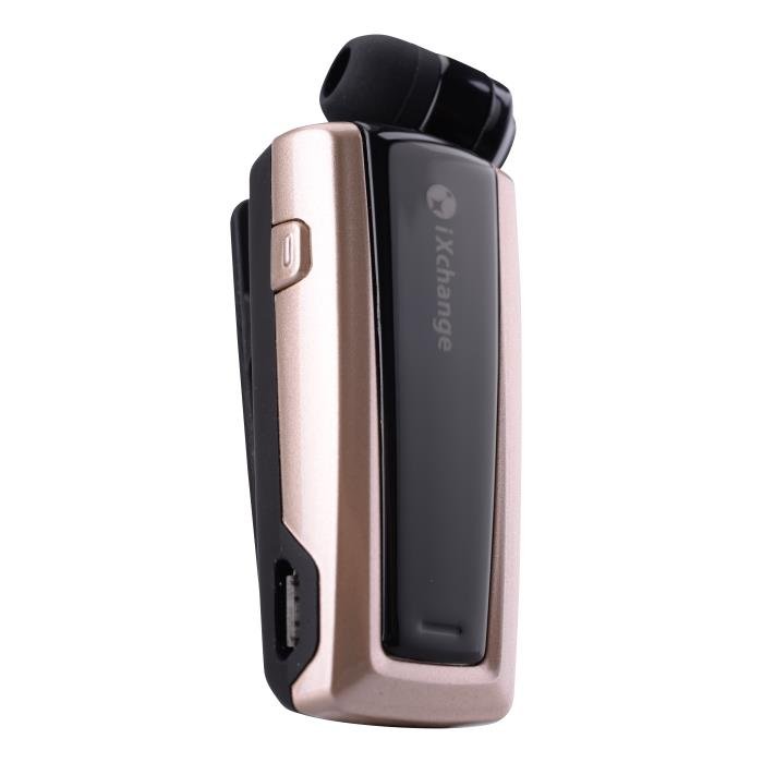 Retractable BT Mini Headset UA24 Gold iXchange
